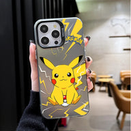 P-Pokemon Kawaii Pikachu Ball Case for Samsung Galaxy S23 S24 S25 S22 Ultra S21 Plus FE A56 A36 A26 5G A16 A06 4G Note 20 Cover