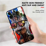 Funda Phone Cover Phone Case for Apple iPhone 14 12 Air 11 16 17 Pro Max 13 XR XS MAX 15 Pro 7 8 Groot Marvel Avengers Iron Man