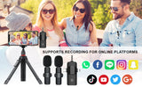 4-in-1 Wireless Lavalier Microphone