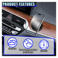 3PCS Car Dashboard Non-Slip Mats, Removable Sticky Silicone Gel Pad, Multi-Functional Auto Magic Gel Holder Stick to Cell Phone