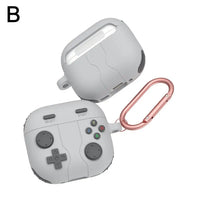 3D Gamepad Gameboy Earphone Case with Keychain