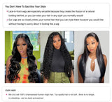250 Density 40 42 Inch Straight Lace Front Human Hair Wigs 13x4 13x6 HD Lace Frontal Wig Remy Glueless Straight Human Hair Wigs