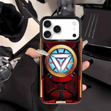Marvel Ironman Sipiderman Case for iPhone 17 Pro Max 15 Plus XR 11 14 Air 12 13 16e XS 16 Back Phone Cover