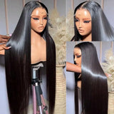 250 Density 40 42 Inch Straight Lace Front Human Hair Wigs 13x4 13x6 HD Lace Frontal Wig Remy Glueless Straight Human Hair Wigs