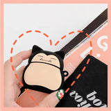 Snorlax Silicone Cases for Airpods 1 2 3 4 Pro 2 Wireless Earphone Protective Cover with Hook Anti-drop Headphone Accessories