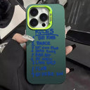 Colorful More Amor Por Favor Case for IPhone 17 16 15 14 13 12 11 Pro Max Plus 17 Air 16E X XR XS Max Shockproof Bumper Cover