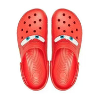 HotHigh Quality Mcqueens Cartoon Animation Series Solid Waterproof Slippers Suitable Casual Ankle-wrap Eva Shoes Gifts