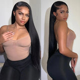 Straight Human Hair Wigs HD 13x4 13x6 Lace Frontal Wig Pre Plucked Brazilian Remy HD Lace Front Wig For Women 180 Density