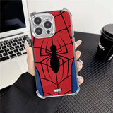 Case for Apple iPhone 17 Pro Max 12 Plus Air 11 15 14 16 Pro 13 16e Phone Cover Marvel Spiderman Logo