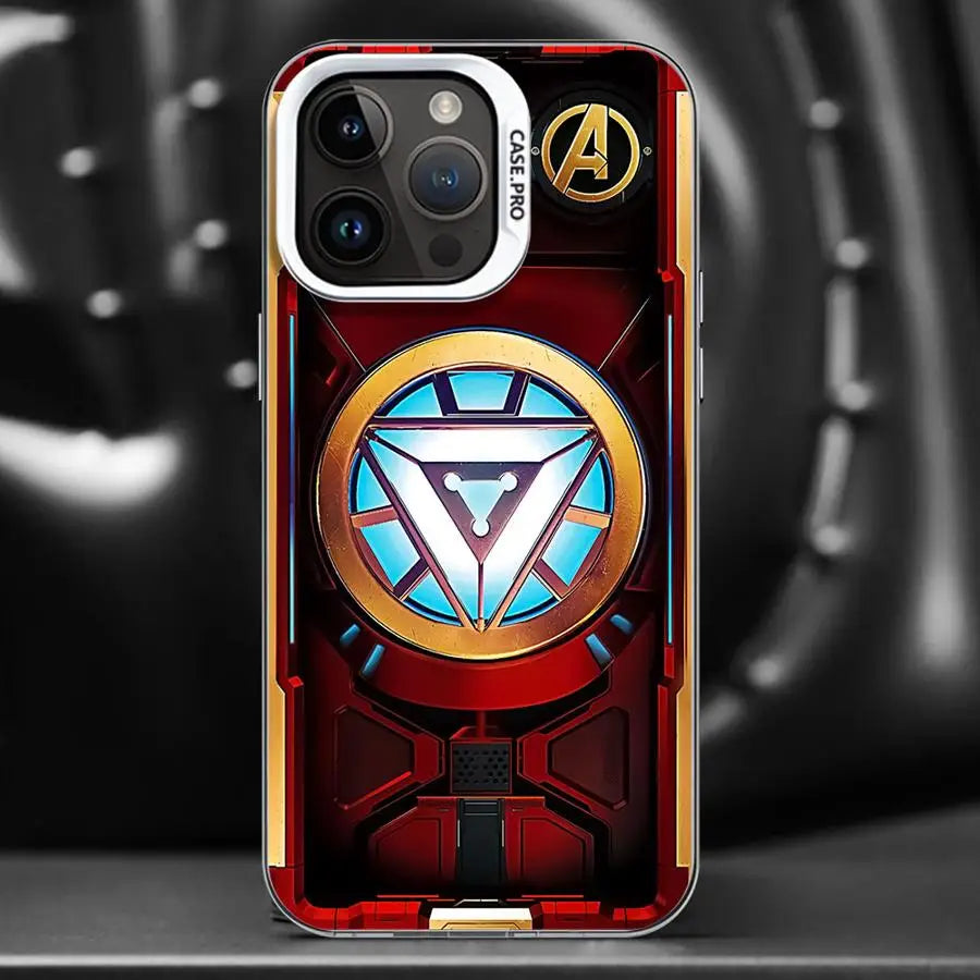 Marvel Ironman Sipiderman Case for iPhone 17 Pro Max 15 Plus XR 11 14 Air 12 13 16e XS 16 Back Phone Cover