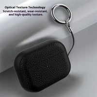 2025 Capa For AirPods Pro 3 Case Soft TPU Leather Design Protective Cover For AirPods 4 3 2 1 Pro 2 Pro2 Pro3 Cases With Lanyard