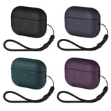 TPU Case for Airpods 4 Earbuds Case Cover with Lanyard Shell Protector For Apple Airpods 4th Generation Accessory Light Display