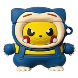 For Airpods Pro 3 Case 2025,3D Pokemon Ball Snorlax Earphone Silicone Cover For Airpods Pro 2 4 3 2 1 Case Cover Funda