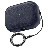 2025 Capa For AirPods Pro 3 Case Soft TPU Leather Design Protective Cover For AirPods 4 3 2 1 Pro 2 Pro2 Pro3 Cases With Lanyard