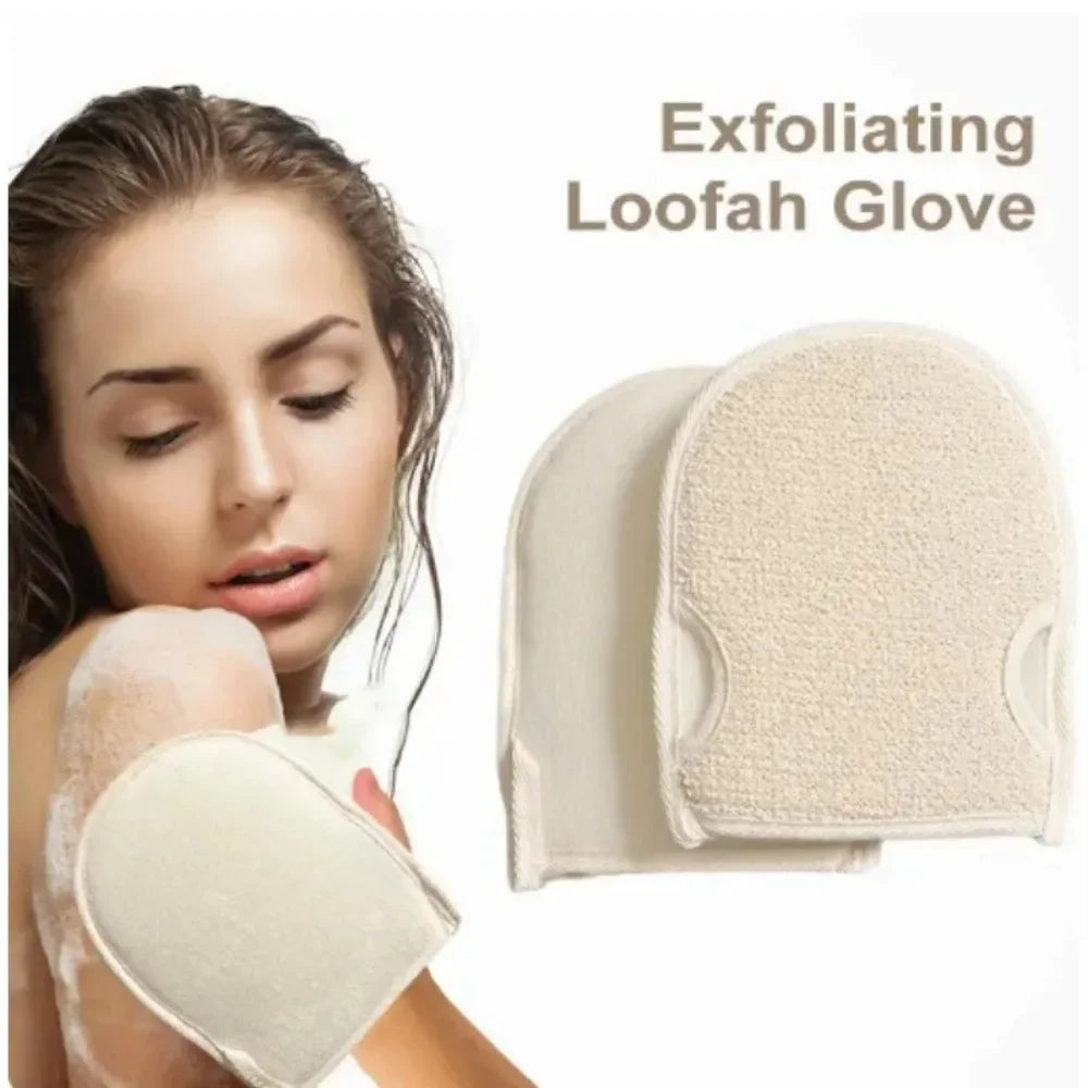 2-in-1 Loofah Exfoliating Glove