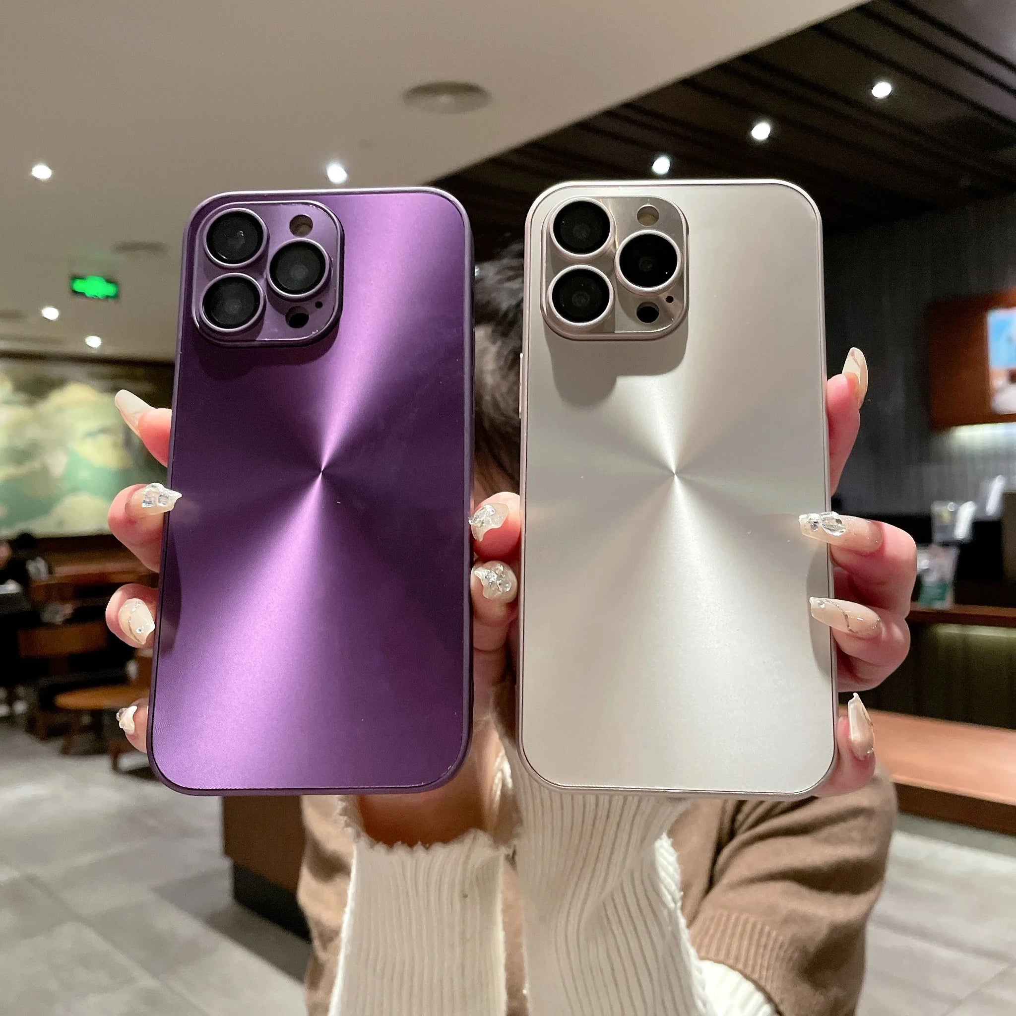 Slim Matte Shockproof Hard Cover for iPhone