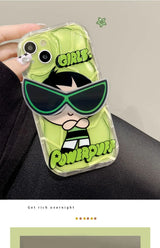 The Powerpuff Girls Glasses Stand Case for iPhone