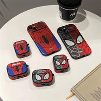For Airpods 4 Case 2024,Disney Spiderman PU Leather TPU Protective Earphone Cover For Airpod 4 Case Men Girls Boys Funda