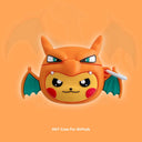 Cartoon Pikachu Cosplay Charizard Earphone Case for Airpods 4 1 2 3 Protective Shell for Airpods Pro 2 Bluetooth Headset Cover
