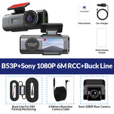 Dash Cam 4K UHD Recording Car Camera DVR Night Vision Video Recorder Built-In Wi-Fi Support GPS 24H Parking