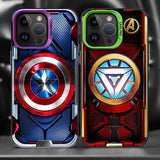 Marvel Ironman Sipiderman Case for iPhone 17 Pro Max 15 Plus XR 11 14 Air 12 13 16e XS 16 Back Phone Cover