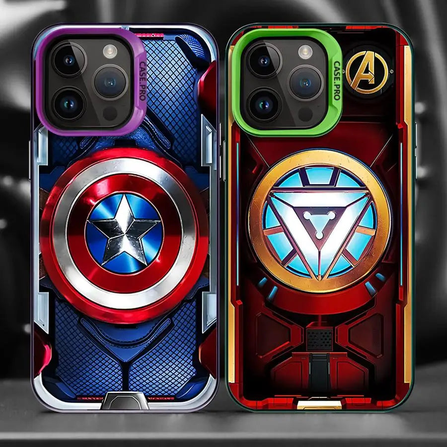 Marvel Ironman Sipiderman Case for iPhone 17 Pro Max 15 Plus XR 11 14 Air 12 13 16e XS 16 Back Phone Cover