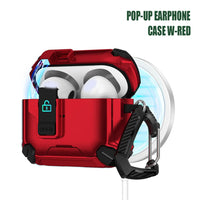 Magnetic Automatic Switch Earphone Case For Airpods Pro 2 Shockproof Wireless Charging Headphone Cover For Air Pod 4 3 2 1 Pro