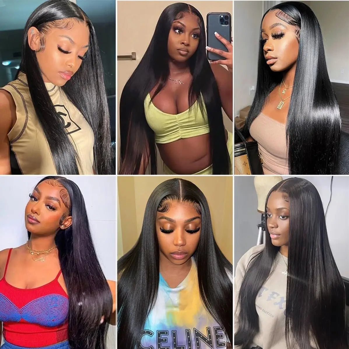 250 Density 40 42 Inch Straight Lace Front Human Hair Wigs 13x4 13x6 HD Lace Frontal Wig Remy Glueless Straight Human Hair Wigs