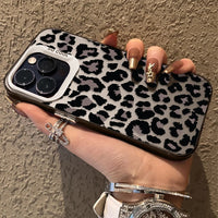 Fashion Aesthetic Leopard Print Phone Case for IPhone 17 16 15 14 13 12 11 Pro Max Plus 17 Air 16E X XR XS Max Shockproof Cover