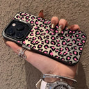 Fashion Aesthetic Leopard Print Phone Case for IPhone 17 16 15 14 13 12 11 Pro Max Plus 17 Air 16E X XR XS Max Shockproof Cover
