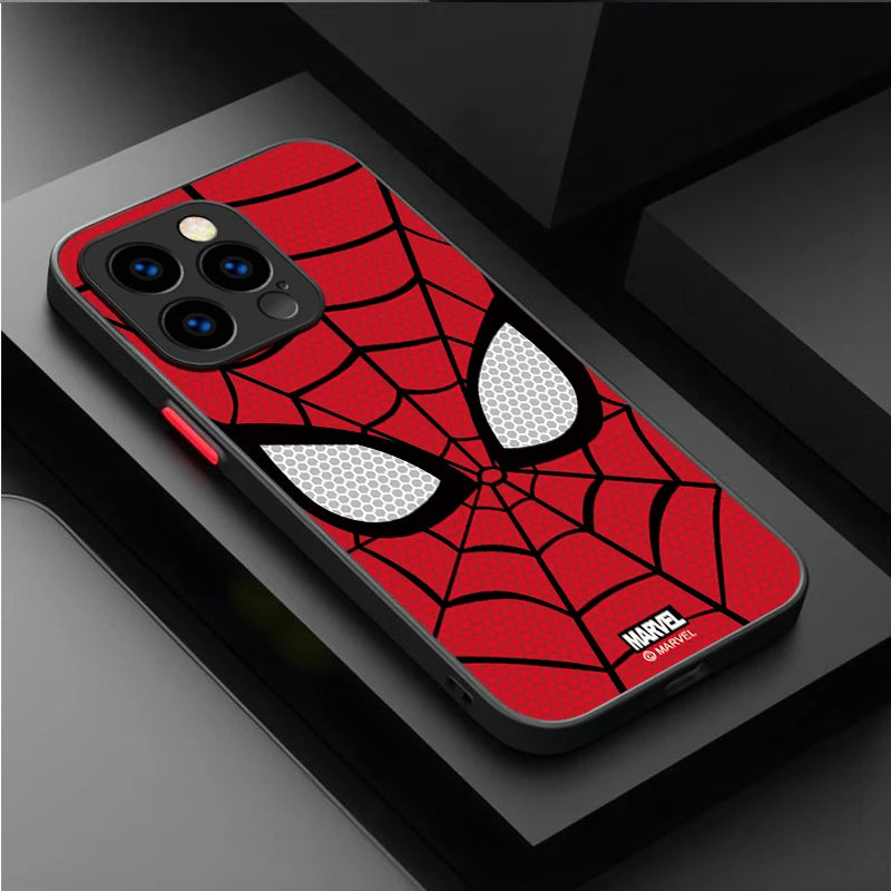 Spider Man Creative Shockproof Phone Case for IPhone 17 Air 15 16E 16 Plus 14 13 12 11 Pro Max XR X XS Max SE 2020 Bumper Cover