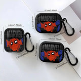 Marvel Spider Man Case For Airpods Pro3 Pro 1 4 3 Pro2 2 Soft Earphone Cases Cover