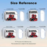Case For Airpods 2 Pro 1 Pro3 4 3 Pro2 Clear Earphone Cases Cover Marvel Deadpool Spiderman