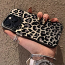 Fashion Aesthetic Leopard Print Phone Case for IPhone 17 16 15 14 13 12 11 Pro Max Plus 17 Air 16E X XR XS Max Shockproof Cover