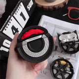 Creative 3D Car Tires Shape Case For AirPods 1 2 4 3 Airpod Pro 2 Bluetooth Earbuds Charging Box Protective Earphone Case Cover
