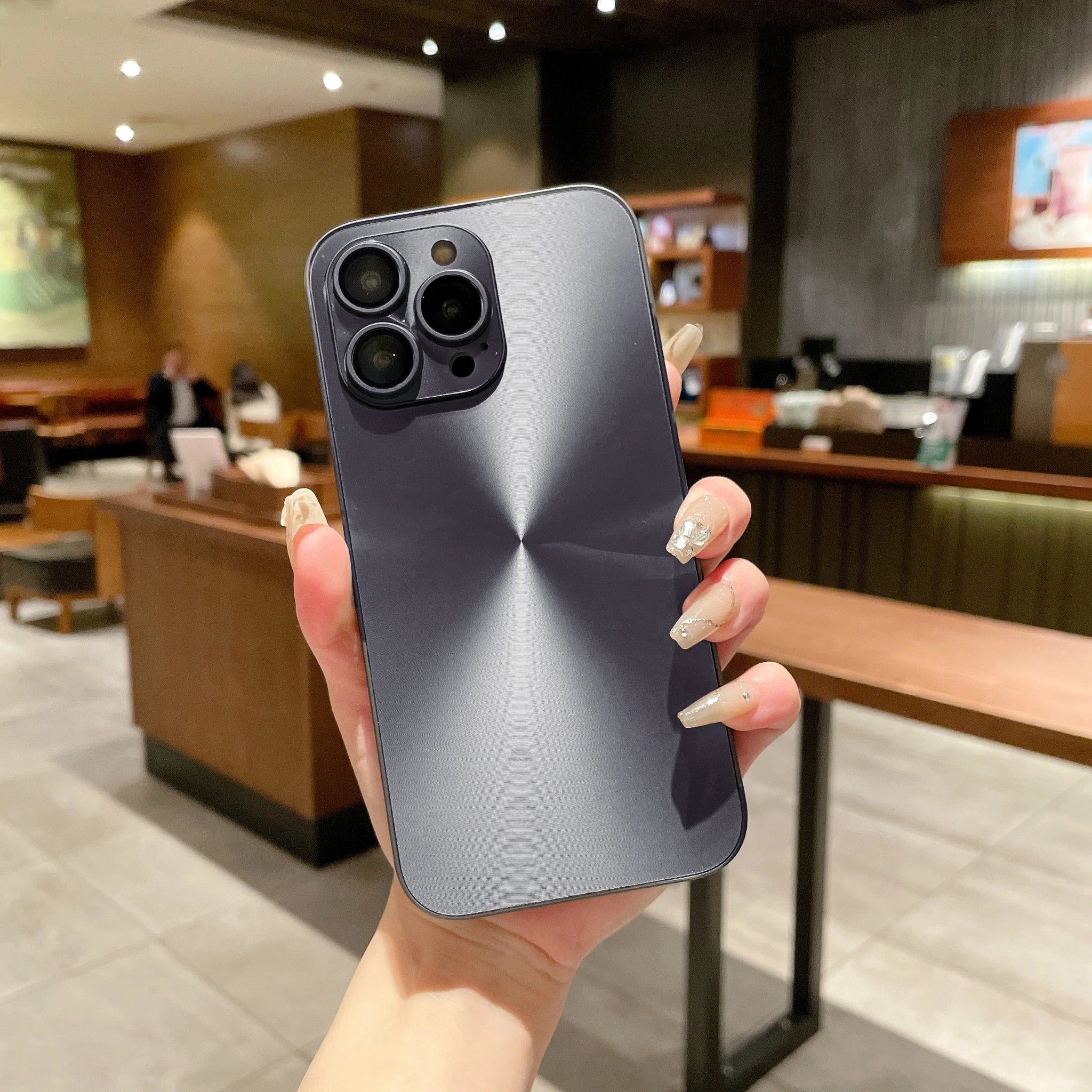 Slim Matte Shockproof Hard Cover for iPhone