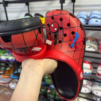 Marvel Summer New Adult Spiderman Hole Shoes Cute Breathable Indoor Outdoor Beach Cartoon Anti-Slip Sandals Slippers Gifts