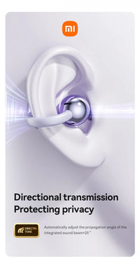 XIAOMI Mijia Wireless Earphone Open Ear M91 Ear Clip ENC Headset Bluetooth 5.4 HD Call Touch Control Headphone for Android iOS