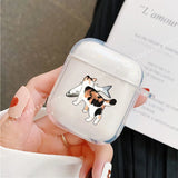 For AirPods 4 2024 Cartoon Funny Cat Cartoon Earphone Cover for Apple Airpod Pro2 Pro 1 2 3 4th Animal Transparet Cover Fundas