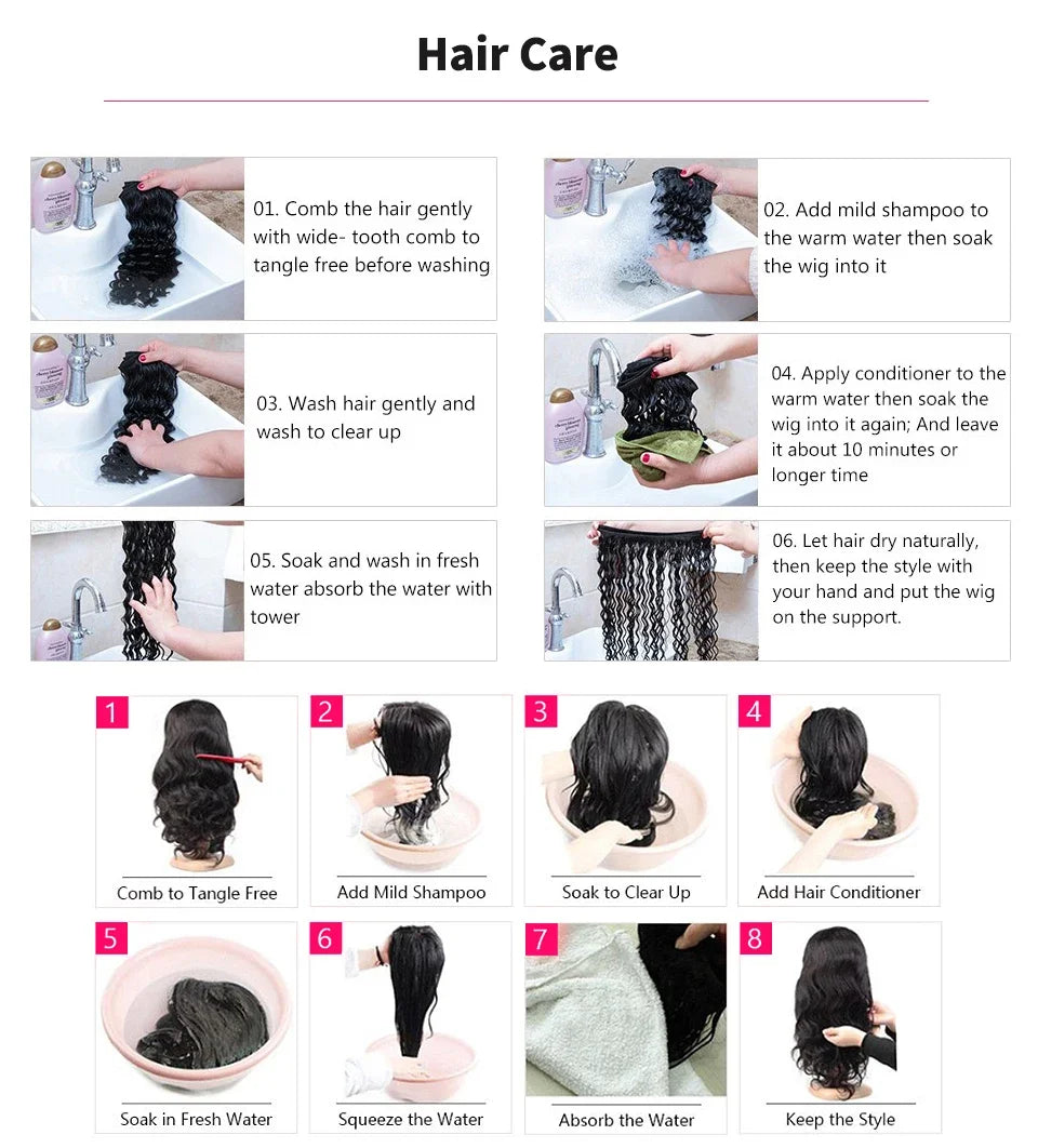 Straight Human Hair Wigs HD 13x4 13x6 Lace Frontal Wig Pre Plucked Brazilian Remy HD Lace Front Wig For Women 180 Density