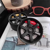 Creative 3D Car Tires Shape Case For AirPods 1 2 4 3 Airpod Pro 2 Bluetooth Earbuds Charging Box Protective Earphone Case Cover