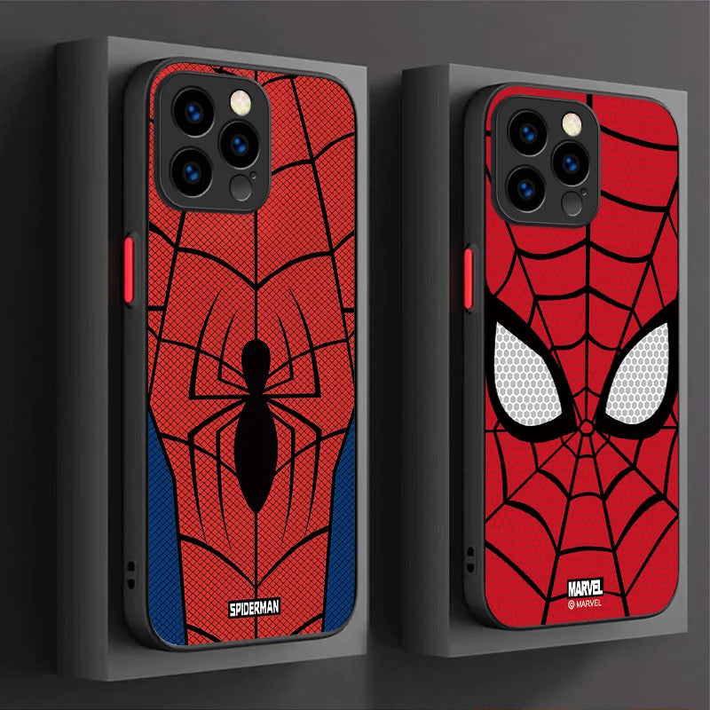 Spider Man Creative Shockproof Phone Case for IPhone 17 Air 15 16E 16 Plus 14 13 12 11 Pro Max XR X XS Max SE 2020 Bumper Cover