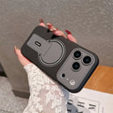 New Magnetic Stand Phone Case For iPhone 17 Air 13 11 12 14 15 16 Pro Max Plus Magsafe Official Wireless Charge Protector Cover