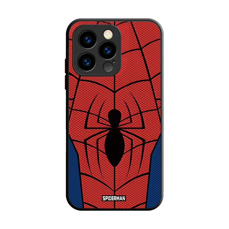 Spider Man Creative Shockproof Phone Case for IPhone 17 Air 15 16E 16 Plus 14 13 12 11 Pro Max XR X XS Max SE 2020 Bumper Cover