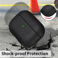 TPU Case for Airpods 4 Earbuds Case Cover with Lanyard Shell Protector For Apple Airpods 4th Generation Accessory Light Display