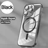 Magnetic Electroplate Bumper Cover for iPhone