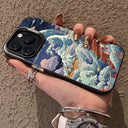 Ukiyo-e Ocean Waves Creative Case for IPhone 17 16 15 14 13 12 11 Pro Max Plus 17 Air 16E X XR XS Max Shockproof Bumper Cover