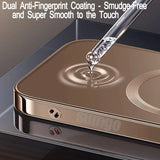 Magnetic Electroplate Bumper Cover for iPhone