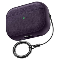 2025 Capa For AirPods Pro 3 Case Soft TPU Leather Design Protective Cover For AirPods 4 3 2 1 Pro 2 Pro2 Pro3 Cases With Lanyard
