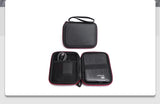 Portable Storage Case for Headphones & Earphone Cable Organizer Bag